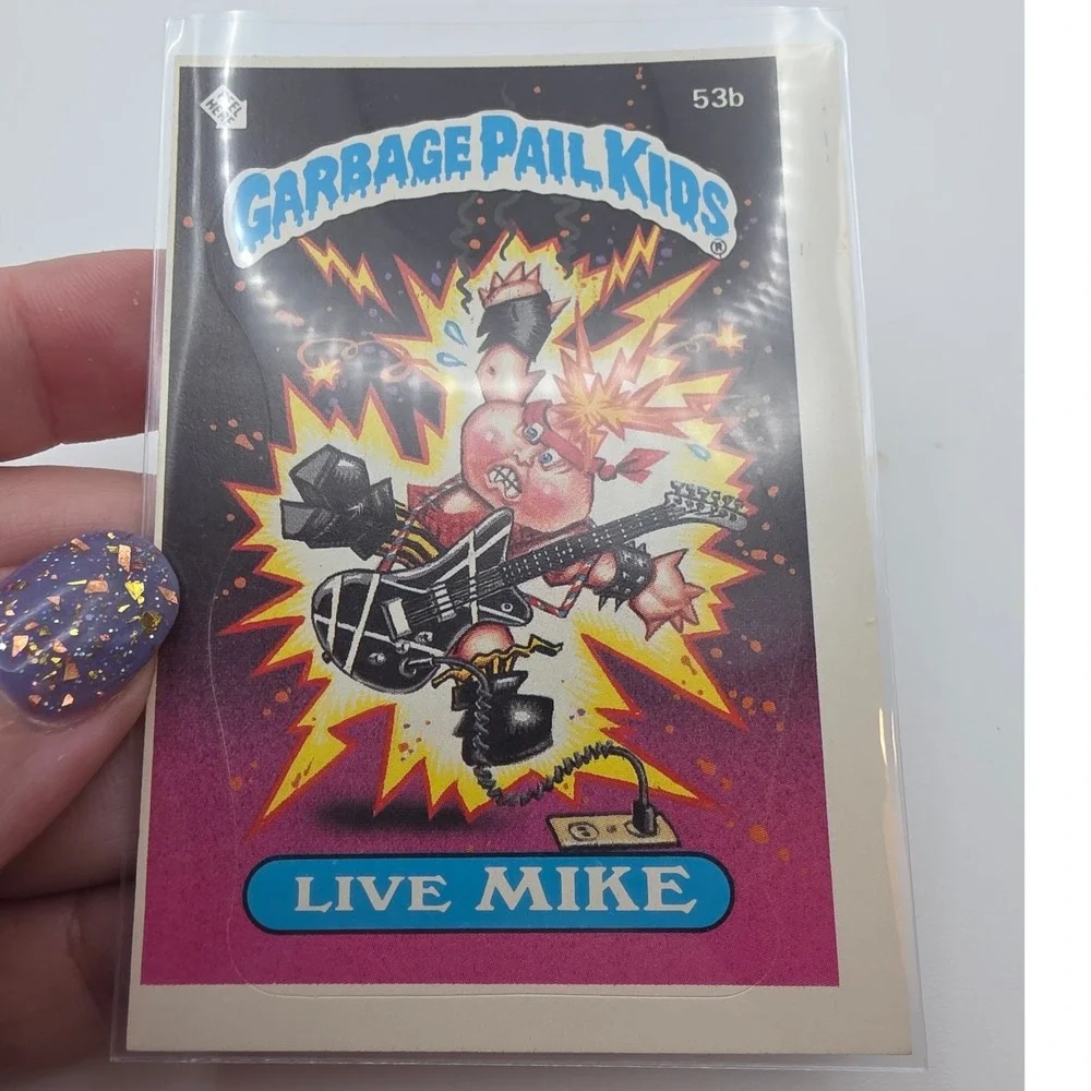 Topps Garbage Pail Kids OS2 Live Mike Pink Good 53b
